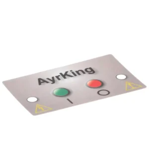 برچسب پنل کنترل Ayrking