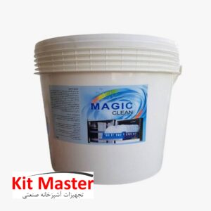 پودر ماشین ظرفشویی صنعتی آنزیم دار(سطل 15 کیلو گرمی)